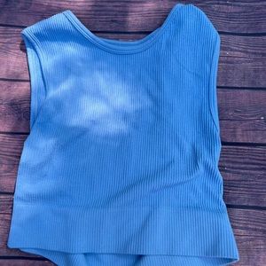 Ribbed crop top from garage